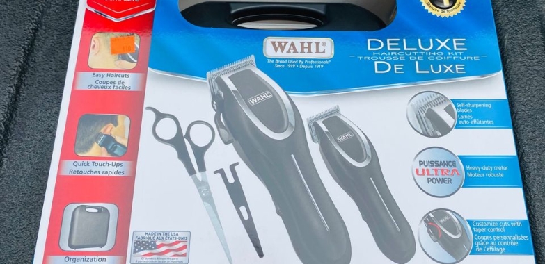 New  Wahl Deluxe Haircutting Kit with Trimmer ( 2 available 1 no box just case  )