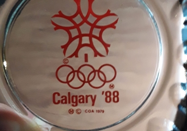 MINT Calgary 88 Winter Olympics Ashtray