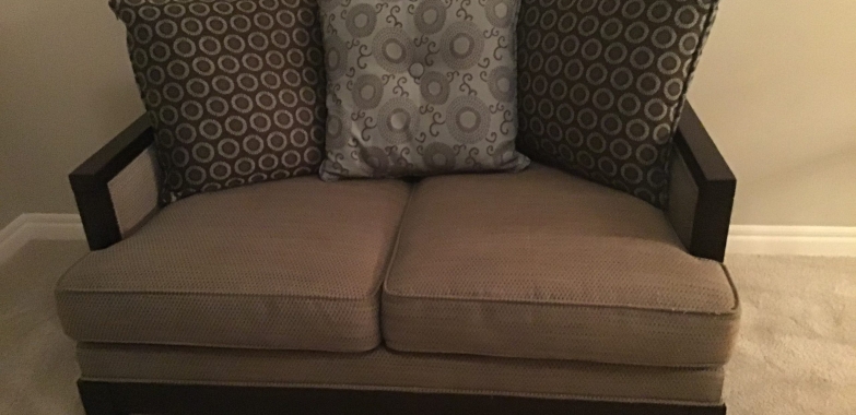 Transitional Loveseat