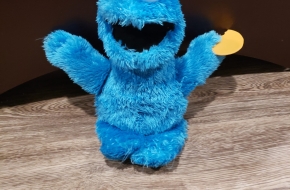 Cookie Monster Talking Plush