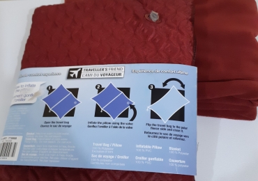 Travel Pillow and Blanket