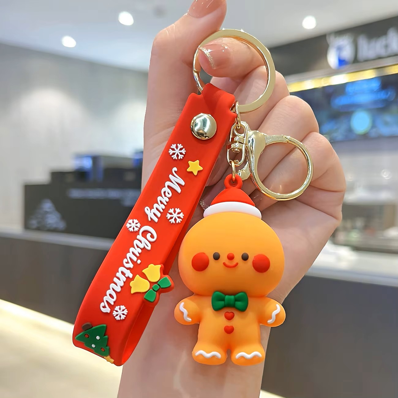 🎄✨ YummyDelish Christmas Keychains! ✨🎄